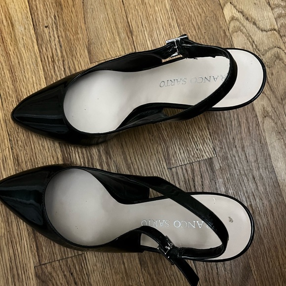 Franco Sarto heels black size 9.5 - Picture 6 of 7